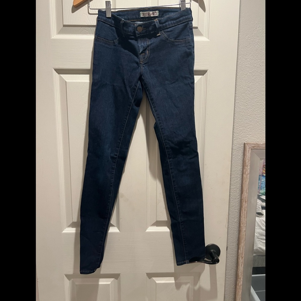 J Brand, Super Skinny Straight Leg Jeans, size 26